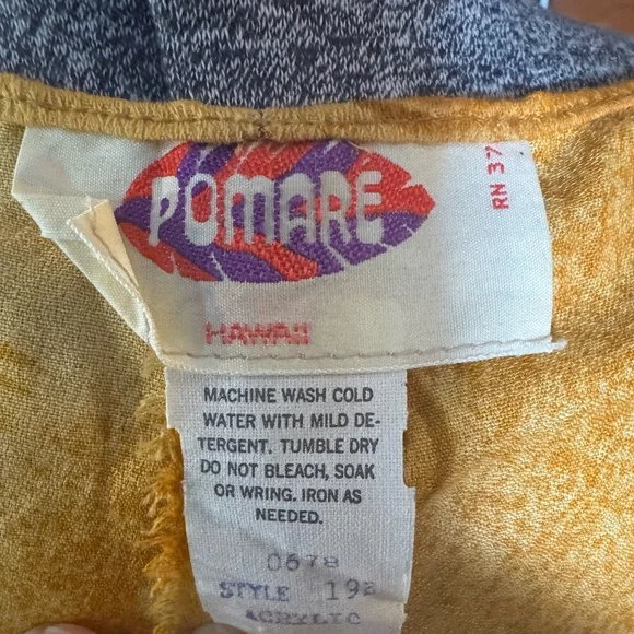 Vintage Pomare wrap sarong mini dress - Picture 4 of 4